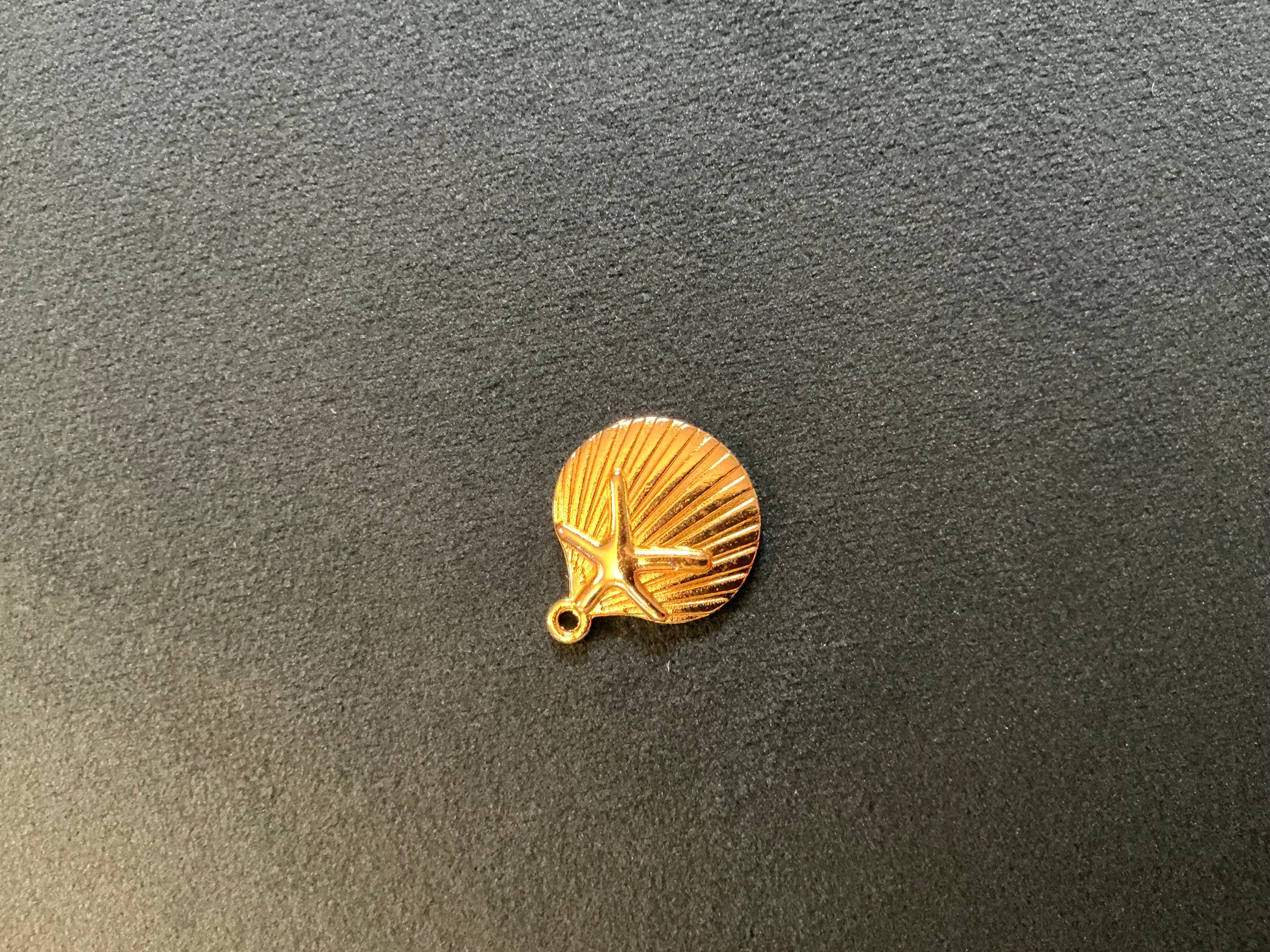 Anhänger Goldfarbig