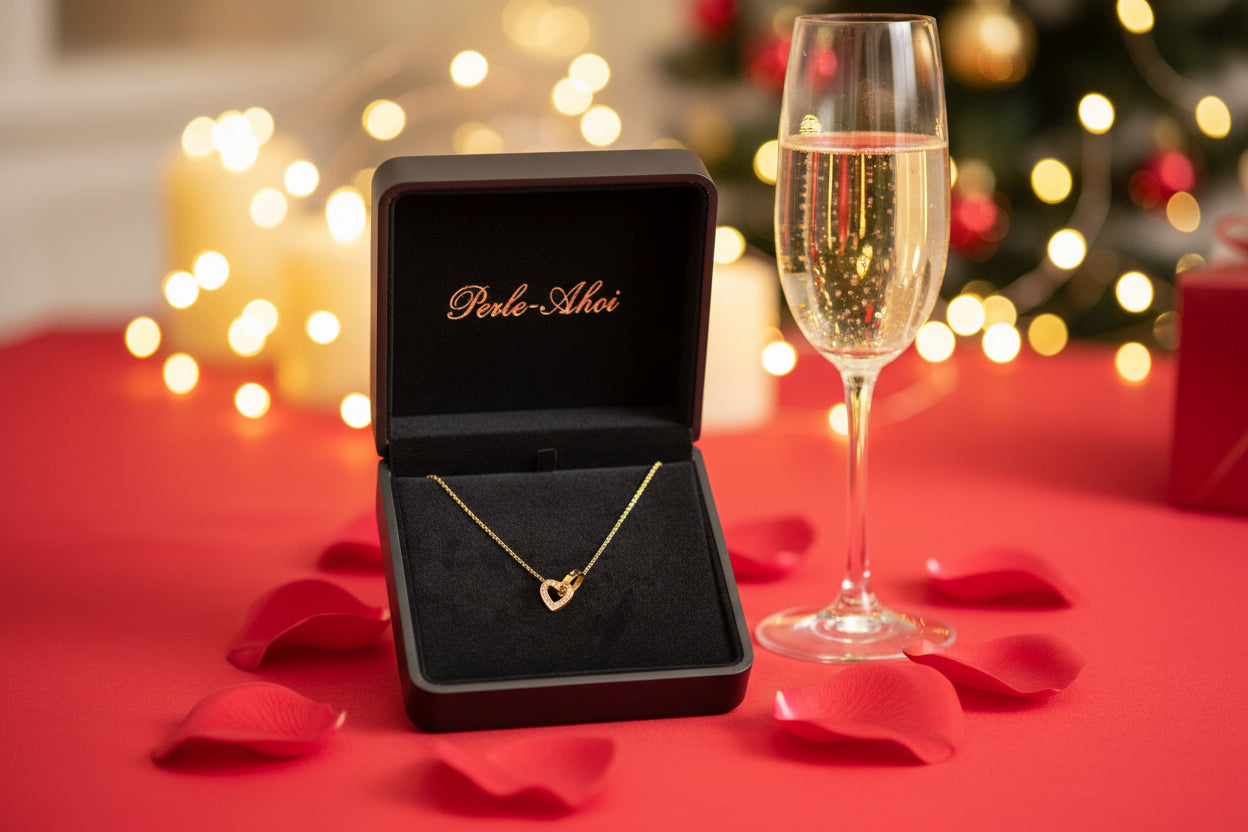 Weihnachts-Goldketten 18K