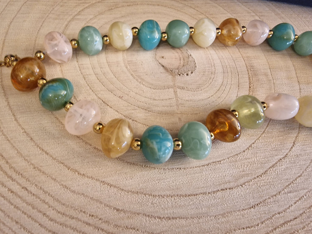 Perlenkette 'Pastel Paradise'