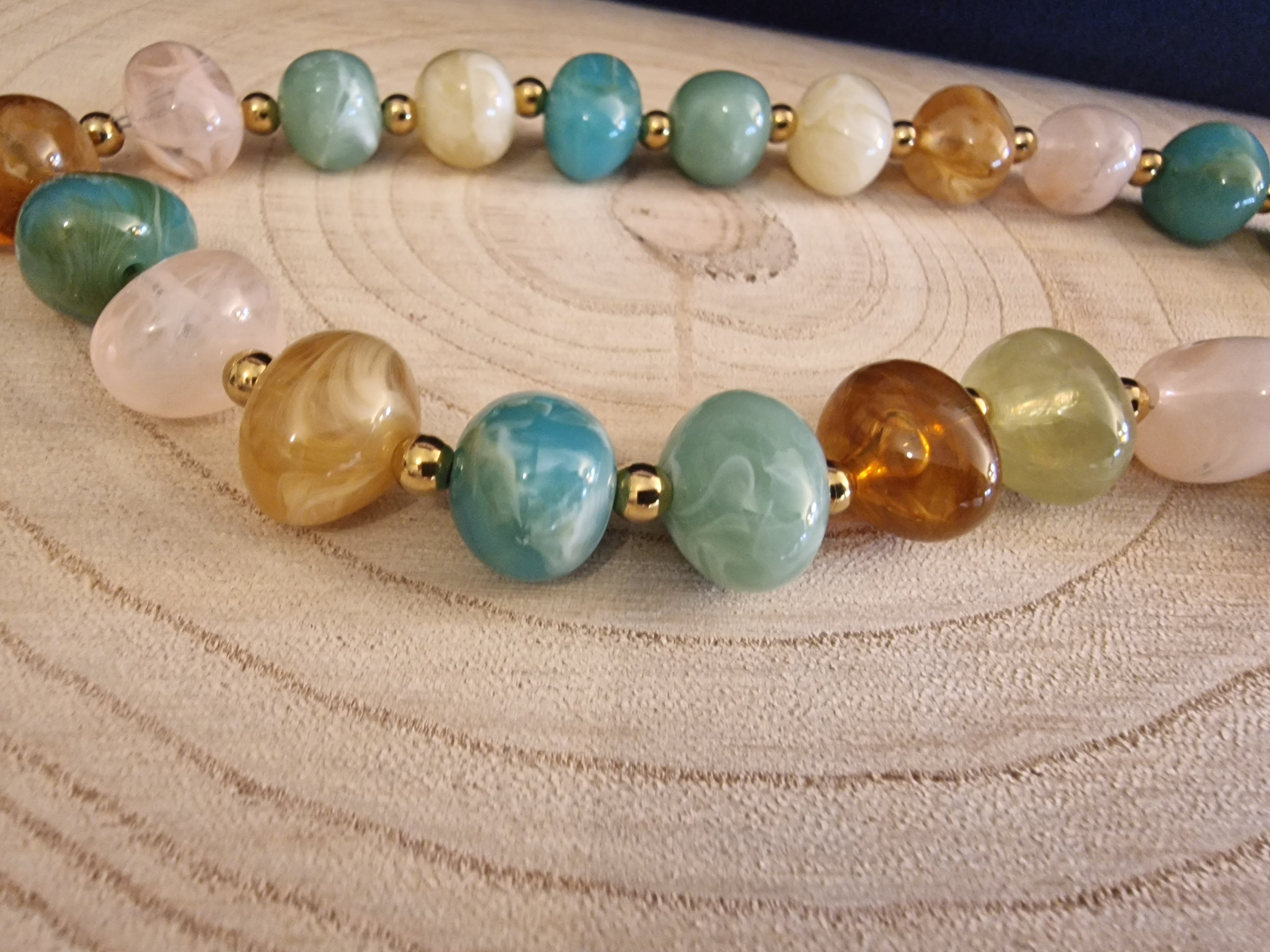 Perlenkette 'Pastel Paradise'