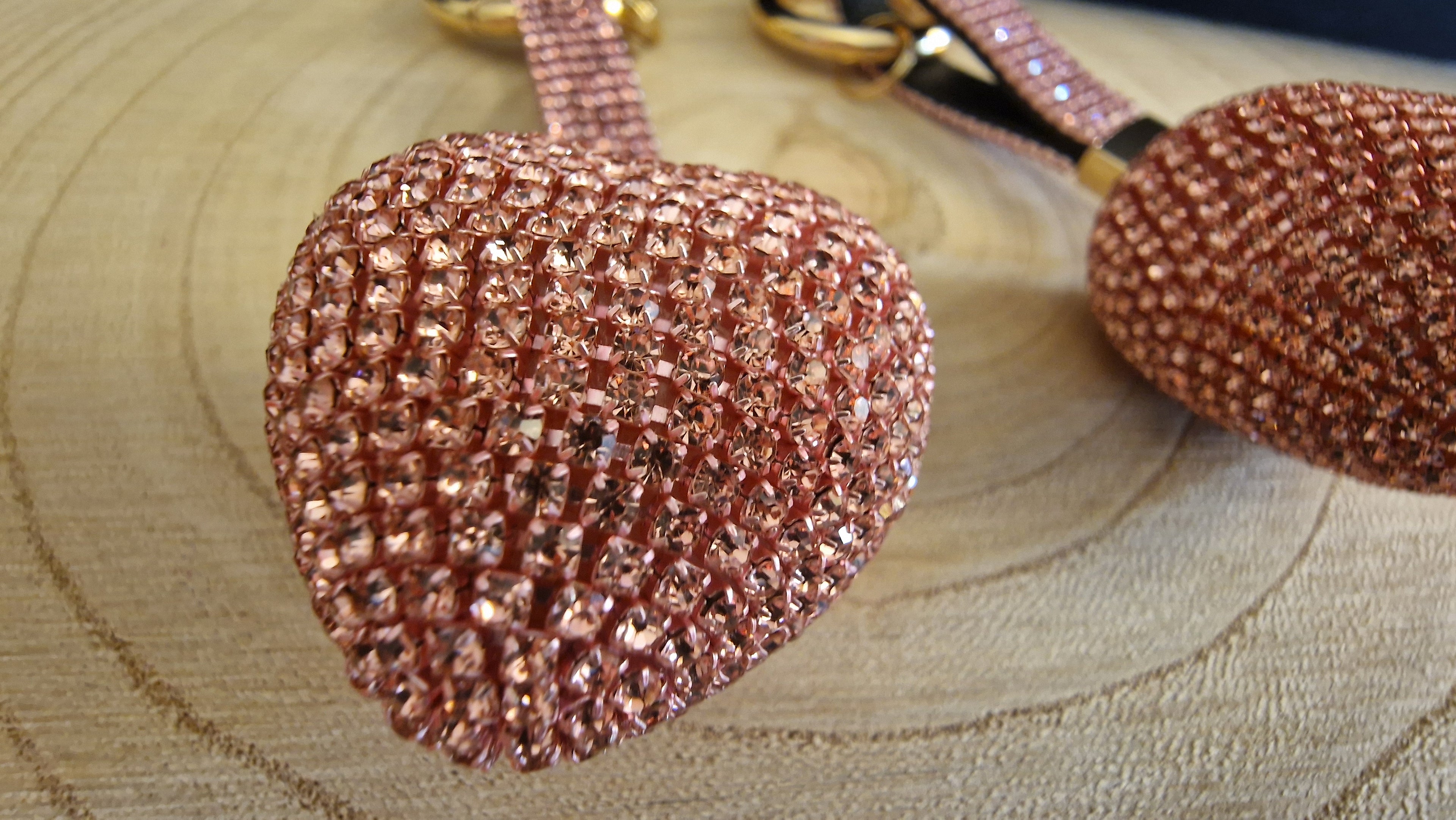 Detailansicht Schlüsselanhänger Herz