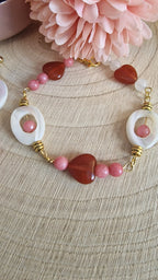 Dahlia Rose – Armband & Ohrringe Set