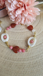 Dahlia Rose – Armband & Ohrringe Set