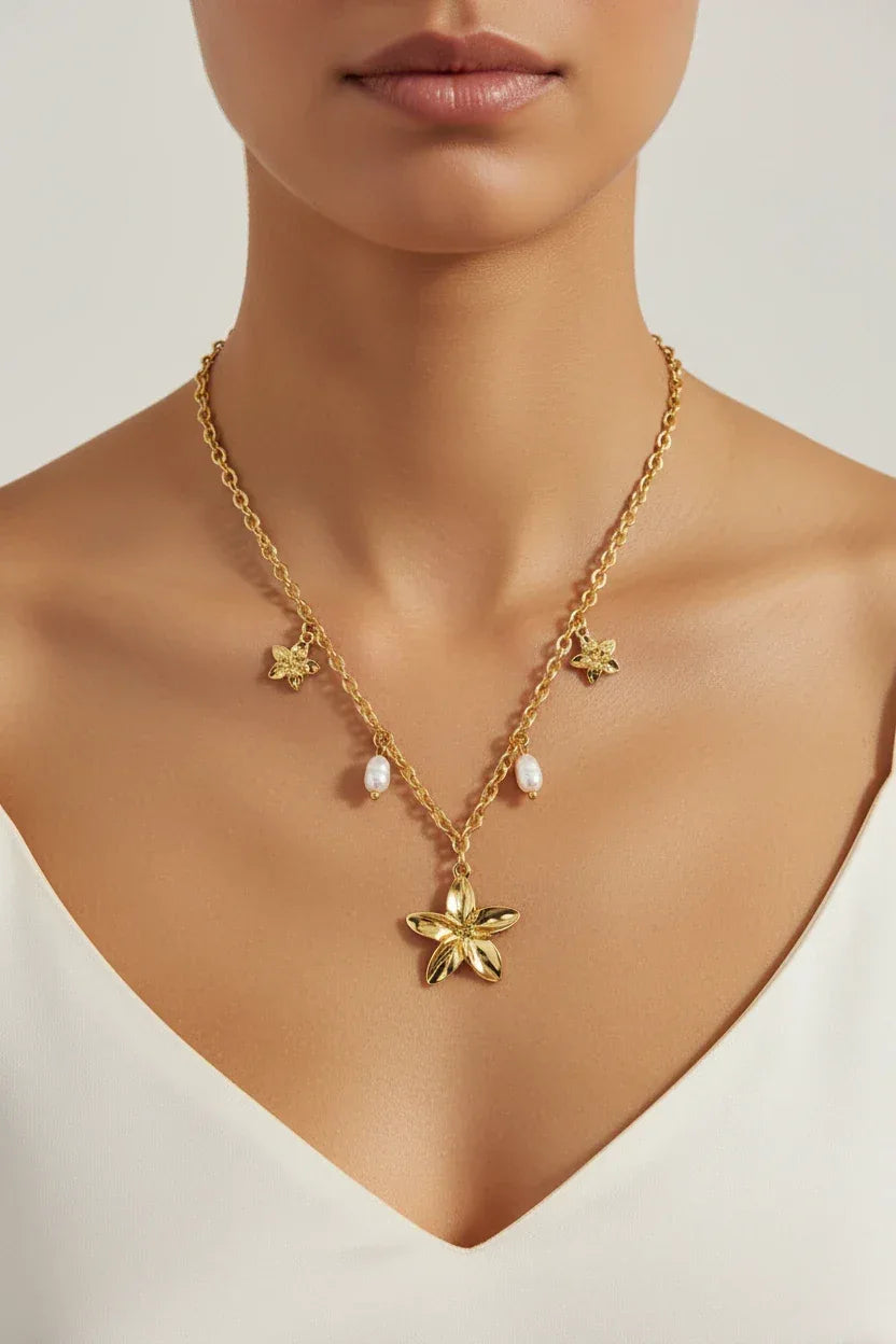 Seestern trifft Süßwasserperle - Perle-Ahoi