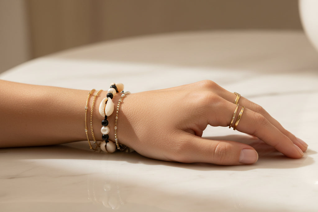 Detailansicht Muschel Band